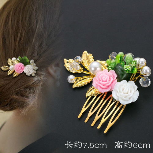 花间绮梦 新娘发梳的轻奢呓语，美发饰品的商业密码